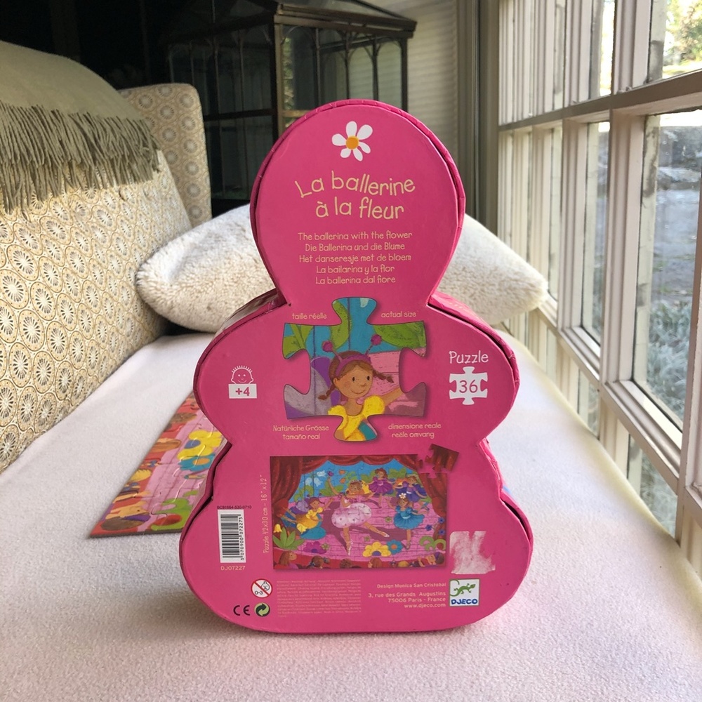 Djeco Ballerina Puzzle - Picture 7 of 8